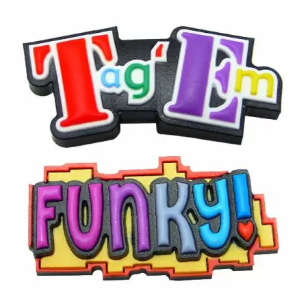 Charms per scarpe in PVC per scarpe con fori - Charms per scarpe in PVC per scarpe con fori