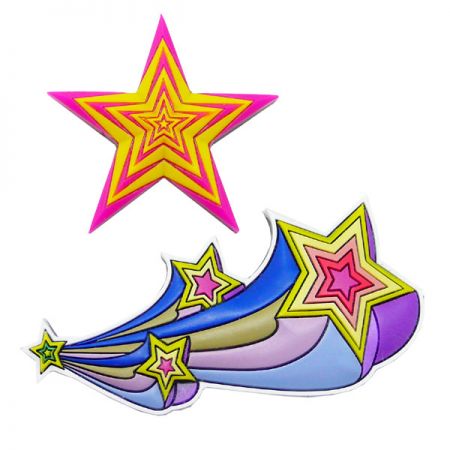 charme a forma di stella cadente - charme a forma di stella cadente