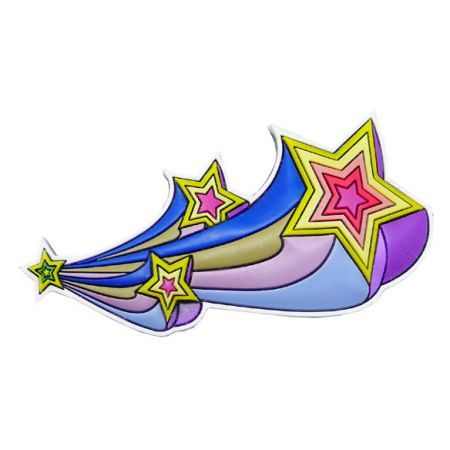 飾られた子供用シューズチャーム