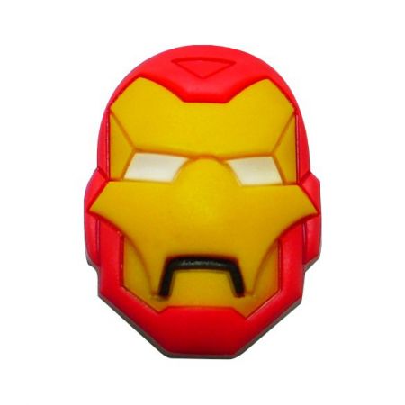 charms personalizzati in gomma 3D per scarpe