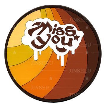 Soft 2D Flexible PVC Coaster