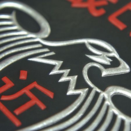 Parche de uniforme de TPU personalizado con detalles intrincados