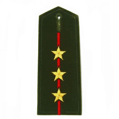 Epaulettes militares bordadas personalizadas táticas