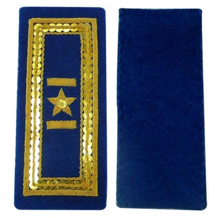 Badges de blazer personnalisés - Fabricant d'épaulettes en bullion