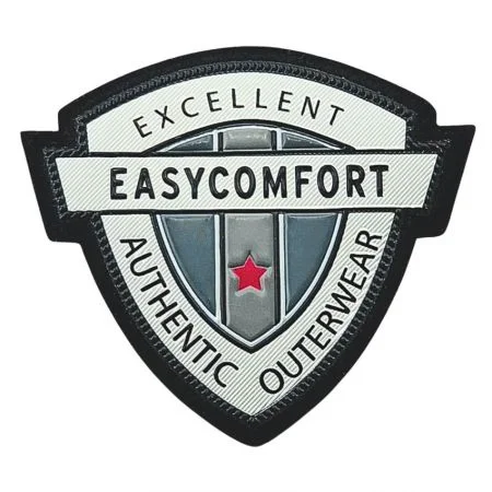 Pezzo con logo TPU - Pezzo in gomma TPU per abbigliamento