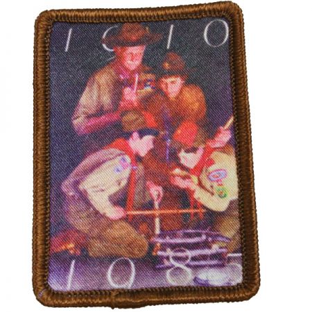 Dye Sublimation Embroidered Patch