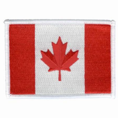 Parche de la bandera de Canadá - Parche de la bandera de Canadá