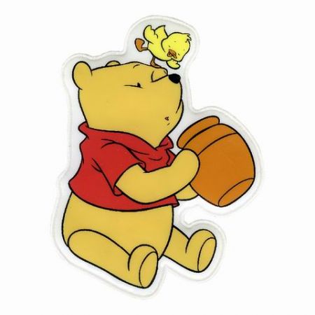 Insignia de PVC personalizada de oso Winnie