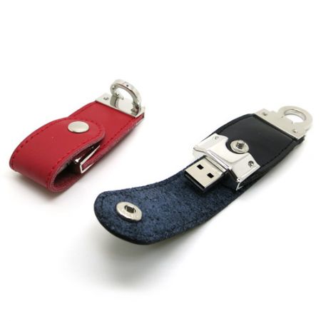 Memoria USB de cuero personalizada - Memoria USB de cuero personalizada