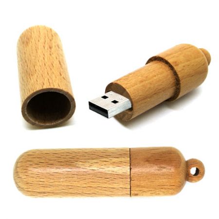 Houten milieuvriendelijke USB-stick - Houten milieuvriendelijke USB-stick