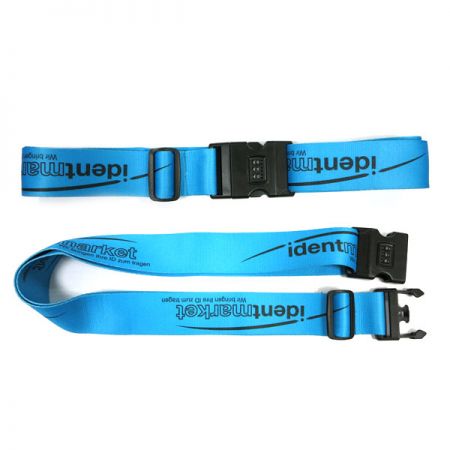 luggage belt strap with lock for luggage