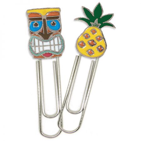 Kẹp giấy với logo tùy chỉnh - kẹp đánh dấu kim loại