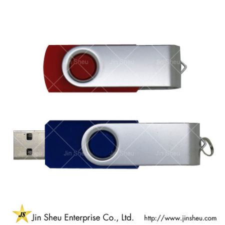 USB flash drive with a twist
