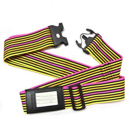 custom luggage belts