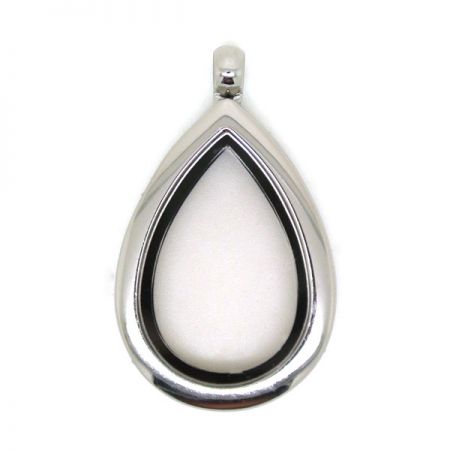 khóa cổ hình giọt nước lơ lửng - Khóa cổ hình giọt nước như charm