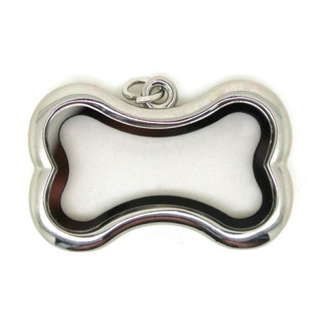 mặt dây chuyền nổi hình xương hình xương chó - mặt dây chuyền nổi hình xương