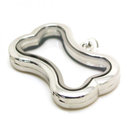 قلادة عائمة على شكل عظمة