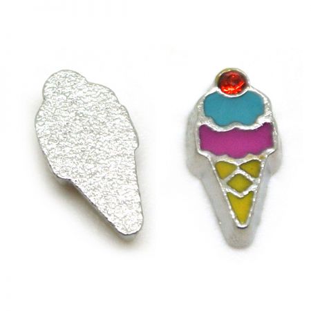 Medallones personalizados con encantos flotantes - Medallones de encanto con amuletos flotantes