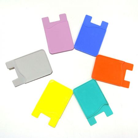 fascia porta carte in silicone con logo personalizzato