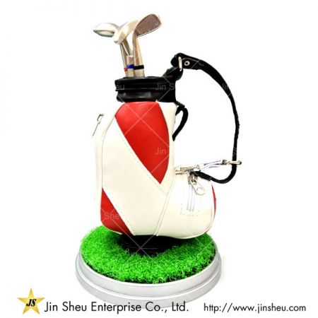 Bőr Mini Golf Táskás Tolltartó - mini golf táska