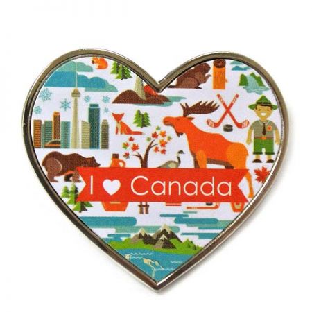 screen printed enamel pins