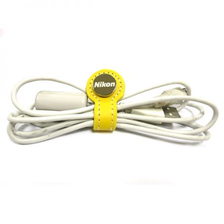 Earphone Winder Leather Cable Ties