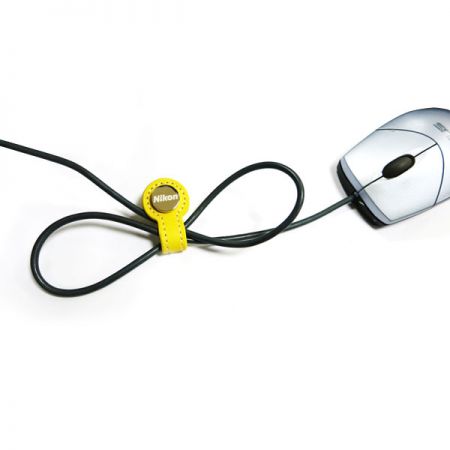 PU leather cable strap