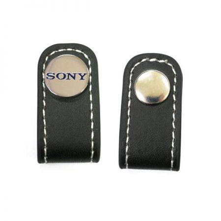 leather earphone holder customized