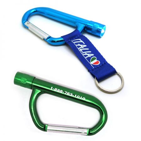 카라비너 클립 LED 라이트