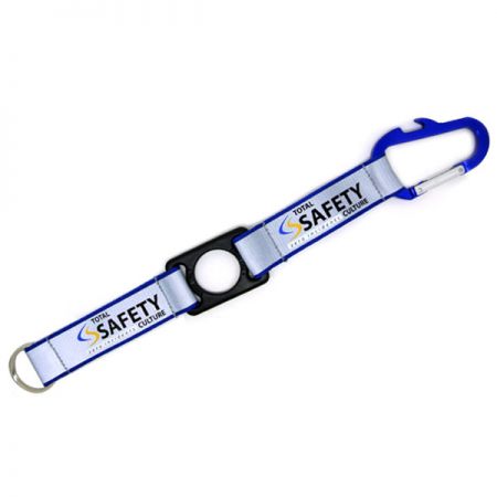 Dây đeo phản quang ngắn với Carabiner - Dây đeo phản quang ngắn với Carabiner