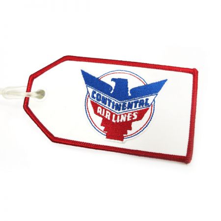 bőrönd címke hímzés minta