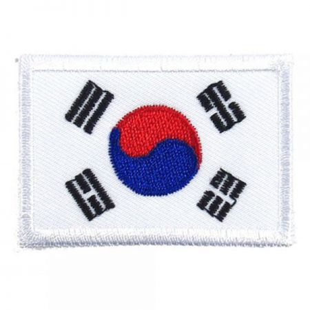 Südkorea Nationalflagge Patch - Südkorea Nationalflagge Patch