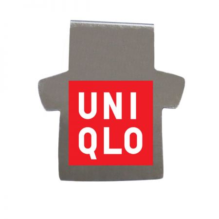 Marcadores de metal - Marcador em formato de camiseta