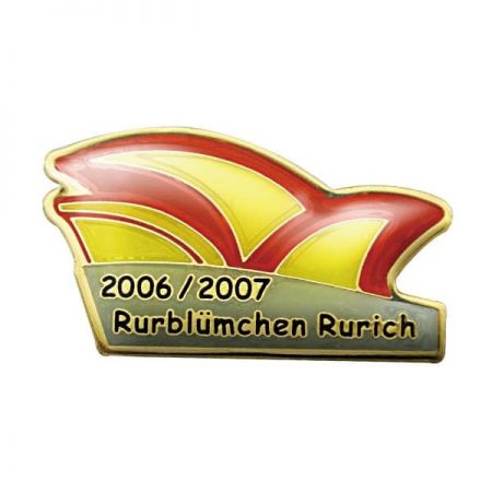 دبابيس البروش المنقوشة بالصورة والمينا الناعمة