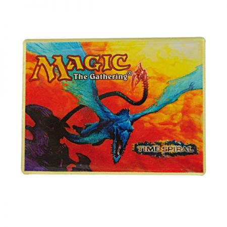 Offsettrykte pins - Tilpassede Magic the Gathering trykte pins