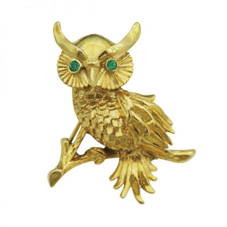 Dyr edelstensbrosjer - tilpasset foto brosje