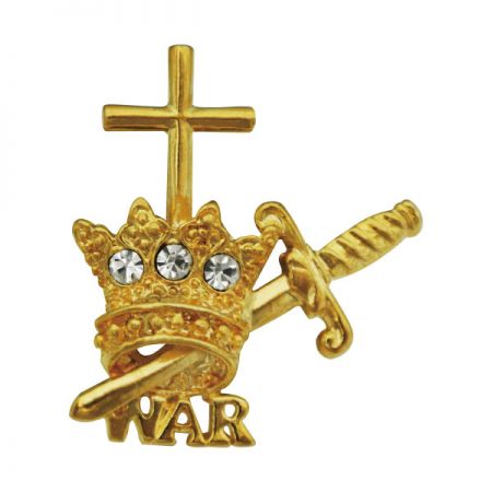 Personlig krystallpinneartikkel - tilpasset brosje produsent