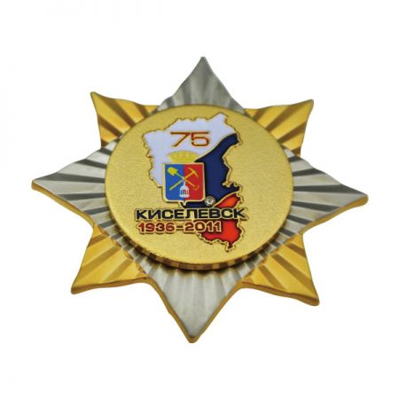 Medalhas de premiação comemorativas personalizadas - Emblemas comemorativos personalizados