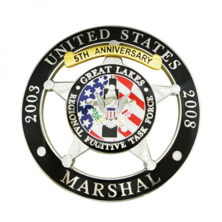 Insignias de la Policía Marshal - Insignias personalizadas de la Policía Marshal