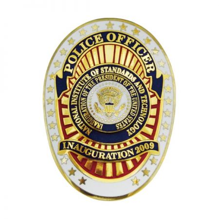 Badges d'identification de police