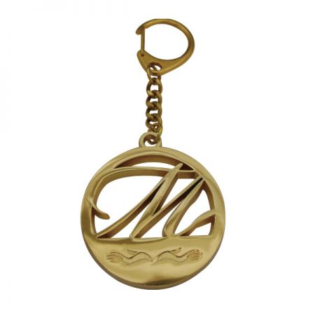 Custom Zinc Alloy Metal Car Logo Keychain