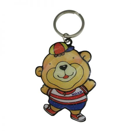 パーソナライズされた印刷されたメタルキーチェーン - パーソナライズされた印刷されたメタルキーチェーン