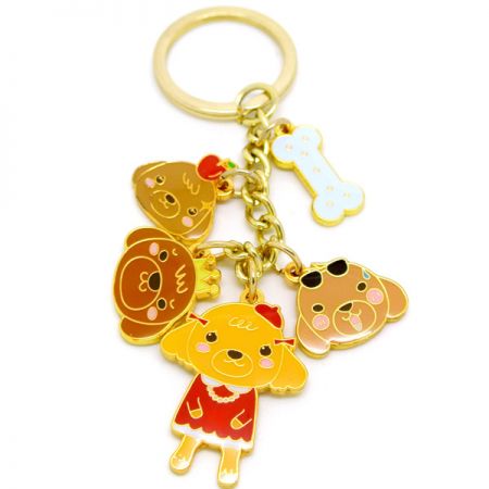 indywidualne breloczki na torby z kluczykiem