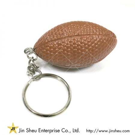 Werbe-Fußball-Schlüsselanhänger