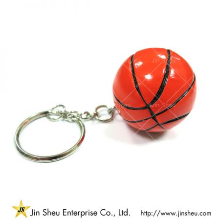 quà lưu niệm móc chìa khóa bóng rổ quảng cáo