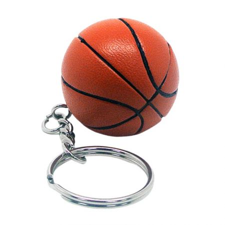 portachiavi a forma di pallacanestro 3D - portachiavi sportivo 3D