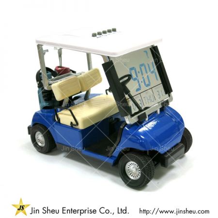 mini golf cart with LCD clock
