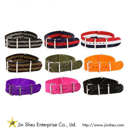 Bracelets de montre en nylon - large gamme de bracelets de montre