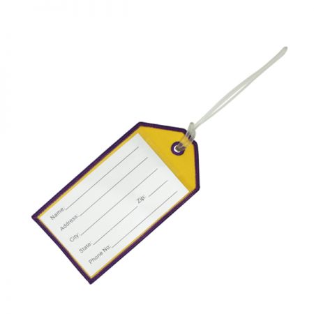 자수용 공백 수하물 태그