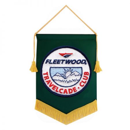 Embroiderd Club Pennants